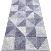 Tapis Rugsx Tapis FEEL 5672/17944 Triangles beige/violet 140x190 cm