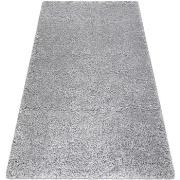 Tapis Rugsx Tapis SUPREME 51201140 shaggy 5cm argent 60x115 cm