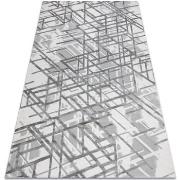 Tapis Rugsx Tapis ACRYLIQUE VALS 8381 Lignes spatial 3D 80x300 cm