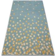 Tapis Rugsx Tapis PASTEL 18408/032 - Petites étoiles turquois 120x170 ...