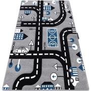 Tapis Rugsx Tapis PETIT CITY VILLE RUE gris 200x290 cm