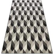 Tapis Rugsx Tapis EN CORDE SIZAL FLAT 48624/690 CUBES 200x290 cm