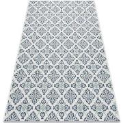 Tapis Rugsx Tapis EN CORDE SIZAL COLOR 19246/969 Fleurs 160x230 cm