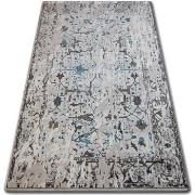 Tapis Rugsx Tapis ACRYLIQUE TALAS 0309 Blanc/Bleu 80x150 cm