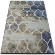 Tapis Rugsx Tapis DROP JASMINE 761 Beige foncé bleu 160x220 cm