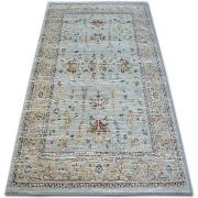 Tapis Rugsx Tapis ARGENT - W7039 Fleurs Bleu et 133x190 cm