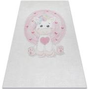 Tapis Rugsx Tapis lavable BAMBINO 1128 Licorne pour les 120x170 cm