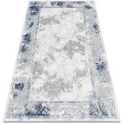 Tapis Rugsx Tapis ACRYLIQUE VALS 1738 Cadre, diamants ivoire 100x200 c...