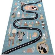 Tapis Rugsx Tapis FUN Route pour enfants, rue, animaux 160x220 cm