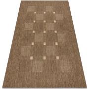 Tapis Rugsx TAPIS EN CORDE SIZAL FLOORLUX 20079 café 140x200 cm