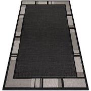 Tapis Rugsx TAPIS EN CORDE SIZAL FLOORLUX 20195 NOIR 200x290 cm