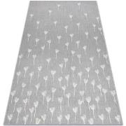 Tapis Rugsx Tapis EN CORDE SIZAL FLAT 48779/637 Fleurettes 120x170 cm