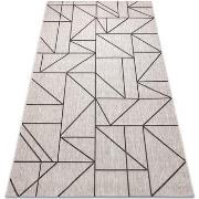 Tapis Rugsx TAPIS EN CORDE SIZAL FLOORLUX 20605 argentin 140x200 cm