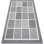 Tapis Rugsx Tapis SPRING 20426332 carrés cadre à cordes, 140x200 cm