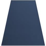 Tapis Rugsx Tapis ANTIDÉRAPANT RUMBA 1390 couleur unique bleu 70x200 c...