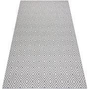 Tapis Rugsx Tapis SIZAL FLAT 48607637 Carrés Losanges gris 80x150 cm