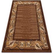 Tapis Rugsx BCF Rug Morad FELIKS cadre, feuilles classique 140x200 cm