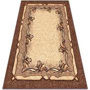 Tapis Rugsx BCF Rug Morad KRZYS fleurs - marron 140x200 cm