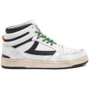 Baskets Htc STRALIGHT HIGH M-WB-WHITE/BLACK