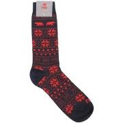 Chaussettes Red Sox Flocon de neige et ours Chaussettes