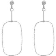 Boucles oreilles Orusbijoux Boucles D'oreilles Forme Ovale En Argent R...