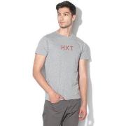 T-shirt Hackett HACKETT HKT LOGO T SHIRT GREY