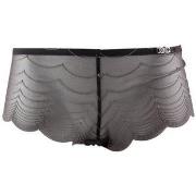 Shorties &amp; boxers Lou PARIS Boxer Femme Microfibre DELICE Moka