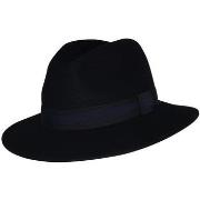 Chapeau Chapeau-Tendance Chapeau fédora 100% laine IDRO T56