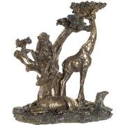 Statuettes et figurines Item International Statue Jungle or en résine