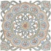 Tableaux, toiles Item International Bas relief en bois motif fleur