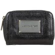 Porte-monnaie LANCASTER Petit porte monnaie cuir 120- Noir