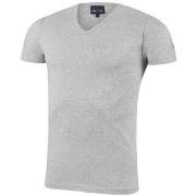 T-shirt Eden Park T-shirt Col V Homme ONE chiné