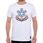 T-shirt Pullin T-shirt Col rond Homme Coton WINNER Blanc