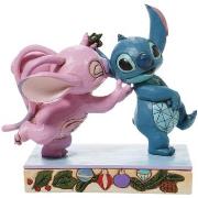 Statuettes et figurines Enesco Statuette de collection Stitch et Angel