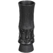 Vases, caches pots d'intérieur Ixia Vase Visage Noir 34 cm