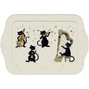 Vides poches Kiub Mini plateau vide poche rectangulaire CHATS MUSIQUE