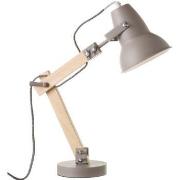 Lampes à poser Unimasa Lampe en bois et métal 43 cm