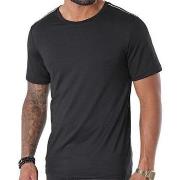 T-shirt DIM T-shirt Col rond Homme Microfibre SPORT Noir