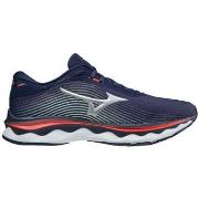 Chaussures Mizuno CHAUSSURES WAVE SKY - PEACOAT/SILVER/IGNITIONRED - 4...