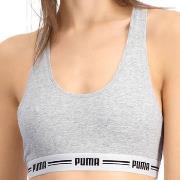 Brassières Puma Brassière Femme Coton ICONICN Souris chiné