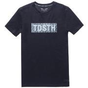 T-shirt Teddy Smith TEE-SHIRT T-EZIO MC - CHARBON - XL