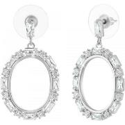 Boucles oreilles Sc Crystal B3400-ARGENT