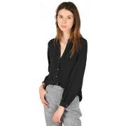 Chemise Molly Bracken Chemisier Femme Noir - GLG694A20