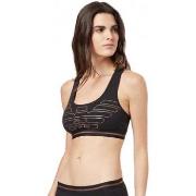 Strings Emporio Armani EA7 Brassière femme ARMANI noir 164212 9A232 no...