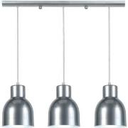 Lustres, suspensions et plafonniers Tosel Lustre bar métal aluminium