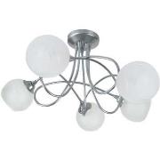 Lustres, suspensions et plafonniers Tosel Lustre multi bras métal alum...