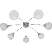 Lustres, suspensions et plafonniers Tosel Lustre multi bras métal alum...