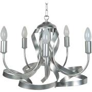 Lustres, suspensions et plafonniers Tosel Lustre multi bras métal alum...