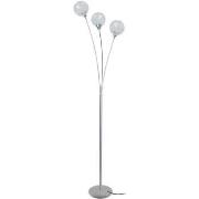 Lampadaires Tosel Lampadaire multi bras métal aluminium