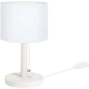 Lampes de bureau Tosel Lampe de chevet droit bois blanc